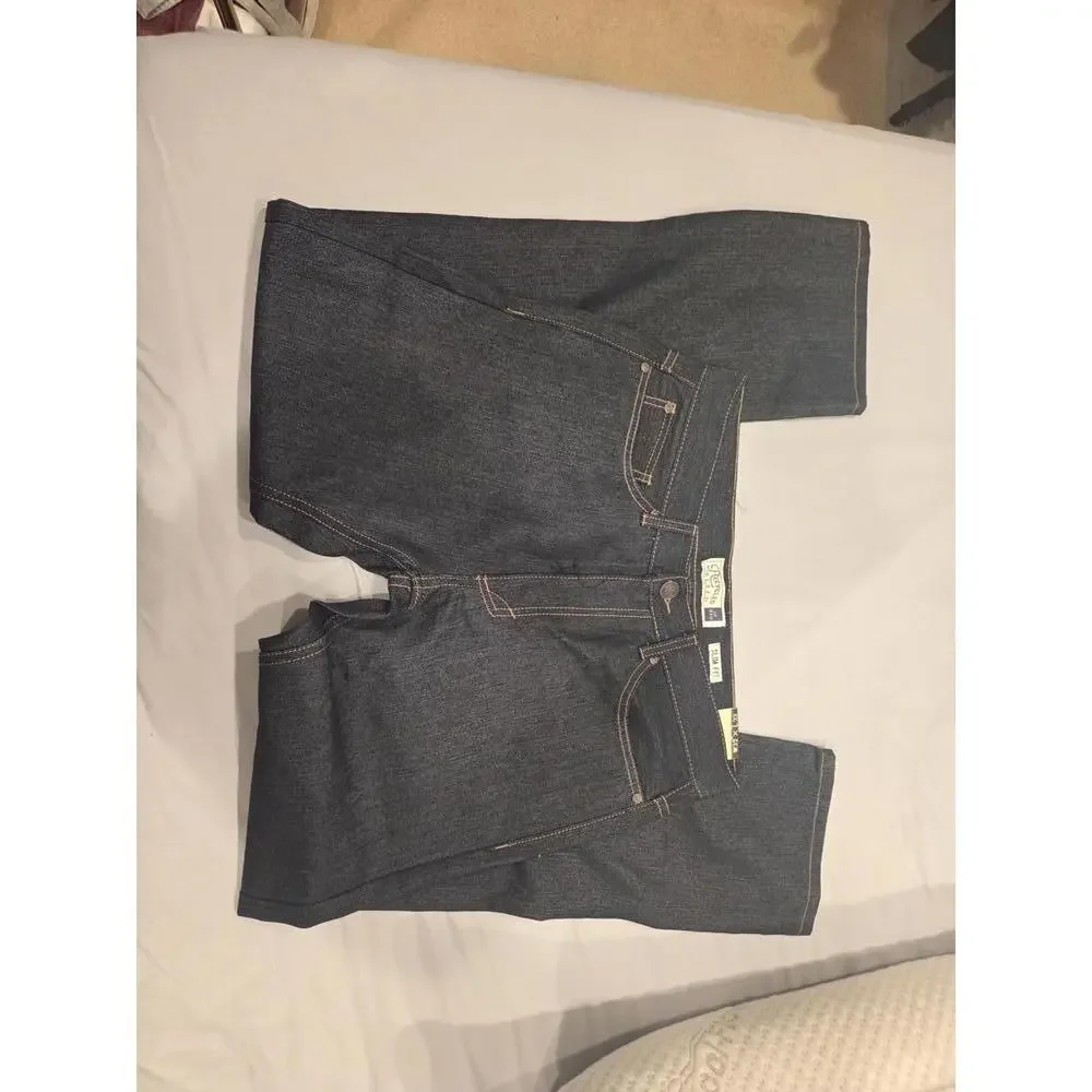 Nwt Recycled Blues Slim Fit Dark Wash Denim Jeans Size 32x32